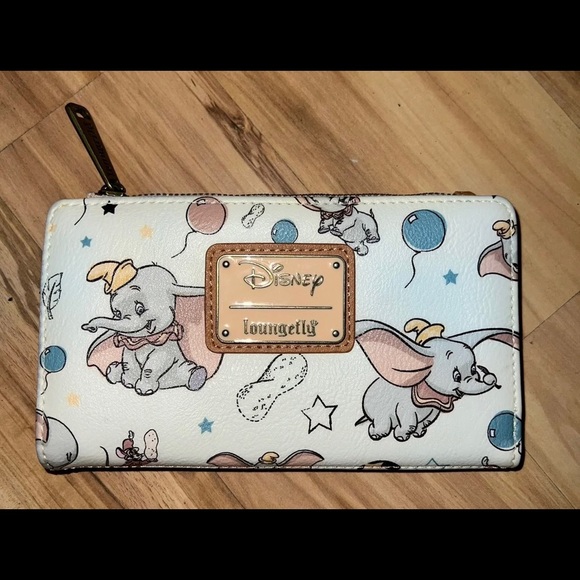 Loungefly Handbags - RARE Disney Dumbo Retro Circus Icon Loungefly Bifold Wallet! Excellent Condition